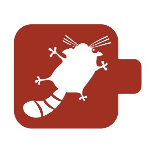 Трафарет М9Дт-008 "Енот" Event Design, 9х9 см